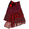 Lumberjack Plaid Boxer Skirt Maxi