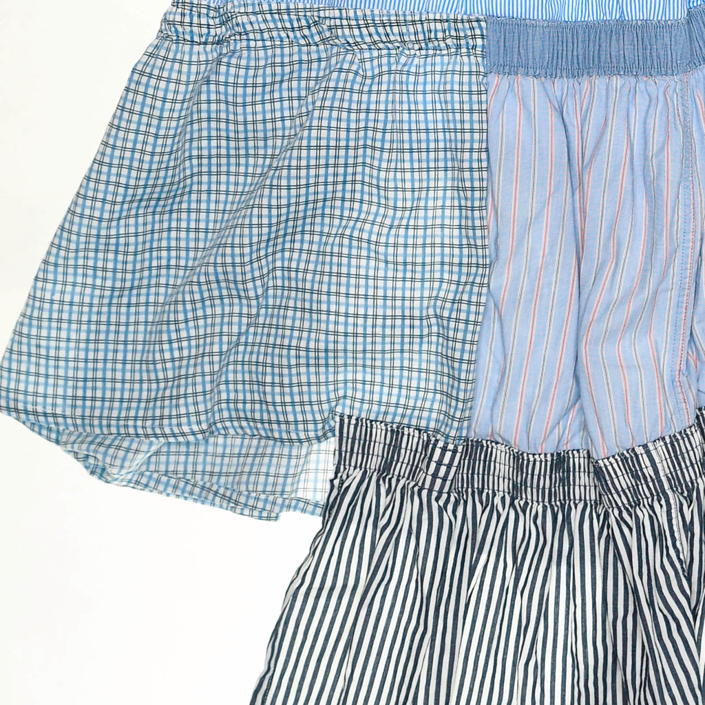Baby Blue Boxer Skirt Maxi