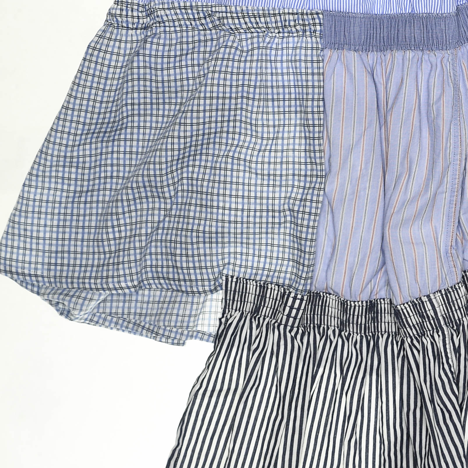 Baby Blue Boxer Skirt Maxi