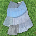 Baby Blue Boxer Skirt Maxi