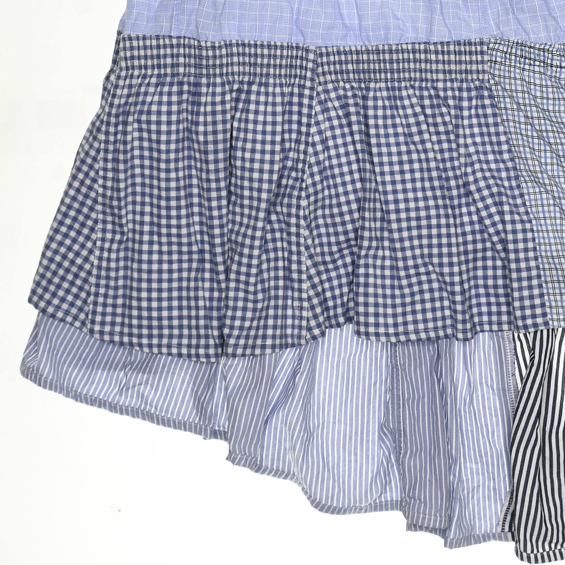Baby Blue Boxer Skirt Maxi