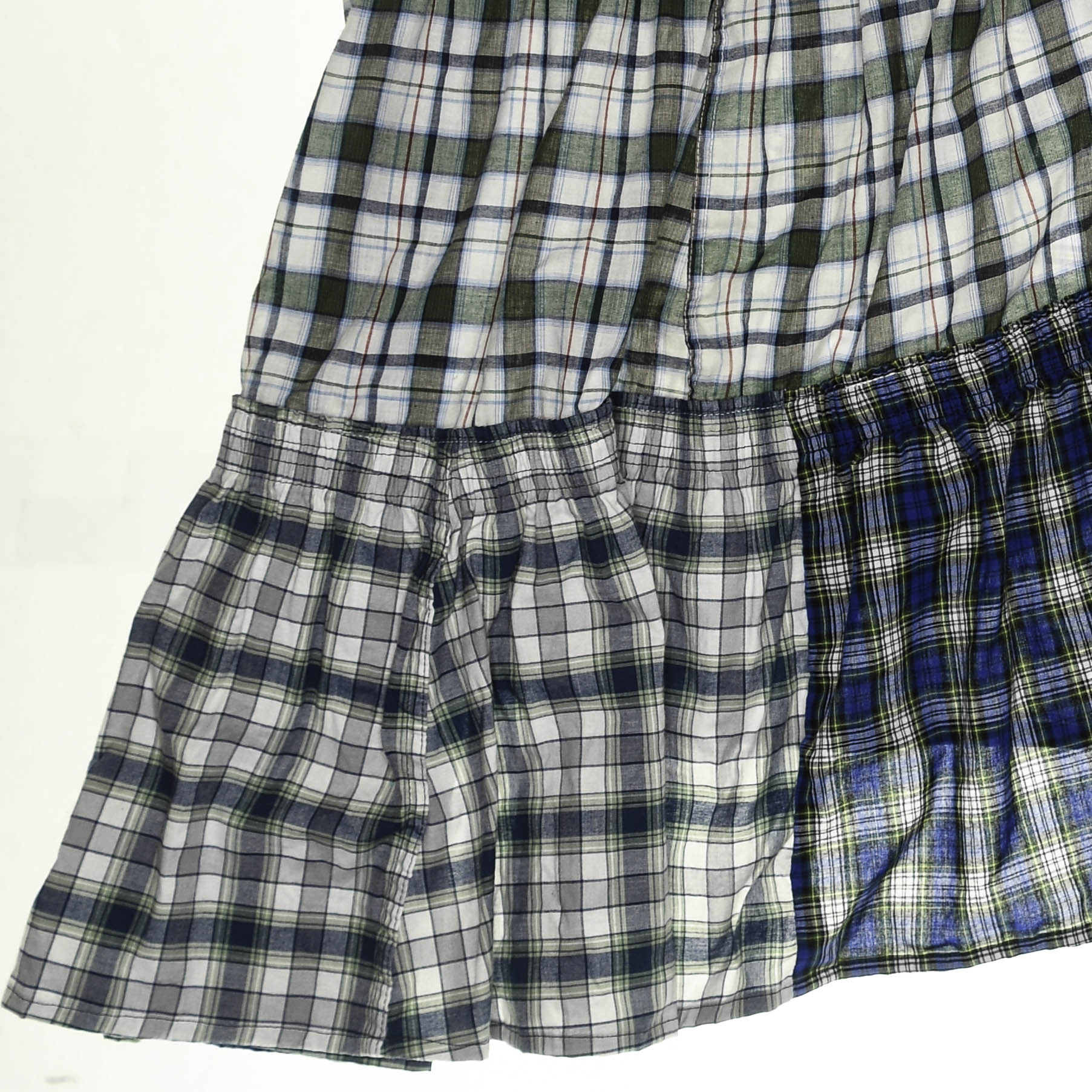 Greens Asymmetric Boxer Skirt