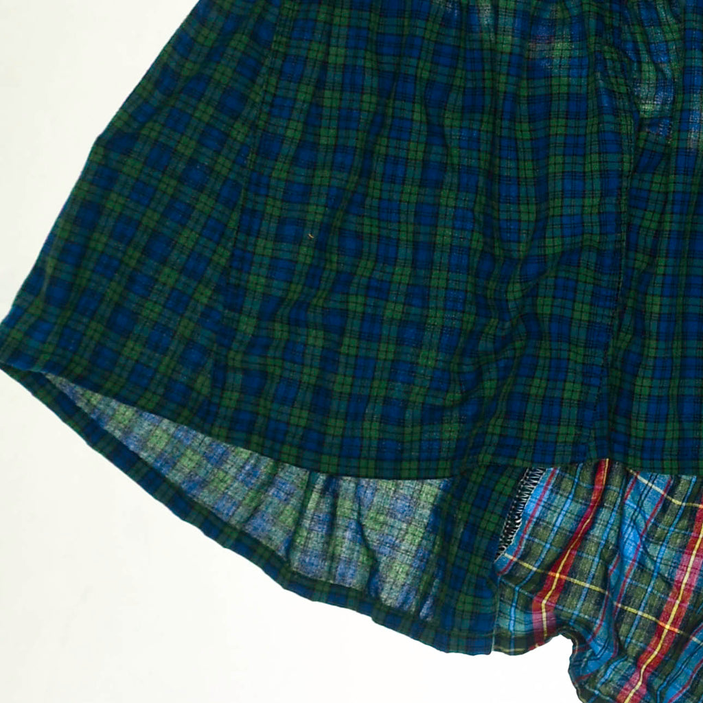 Vibrant Mixed Colors Boxer Skirt Midi