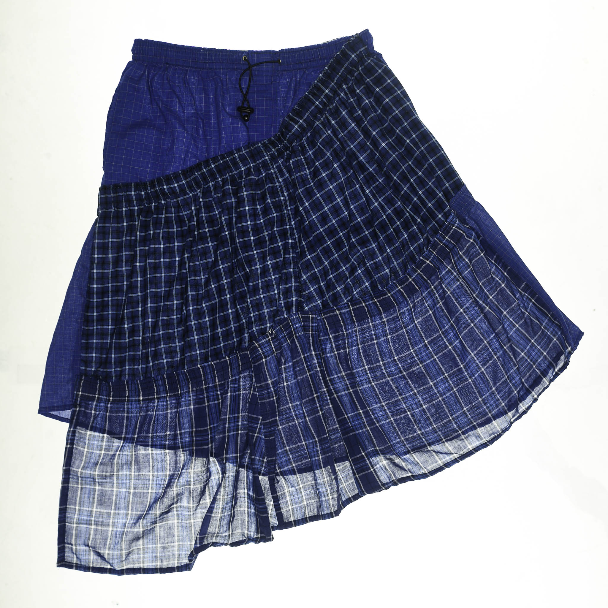 Midnight Blues Boxer Skirt Midi