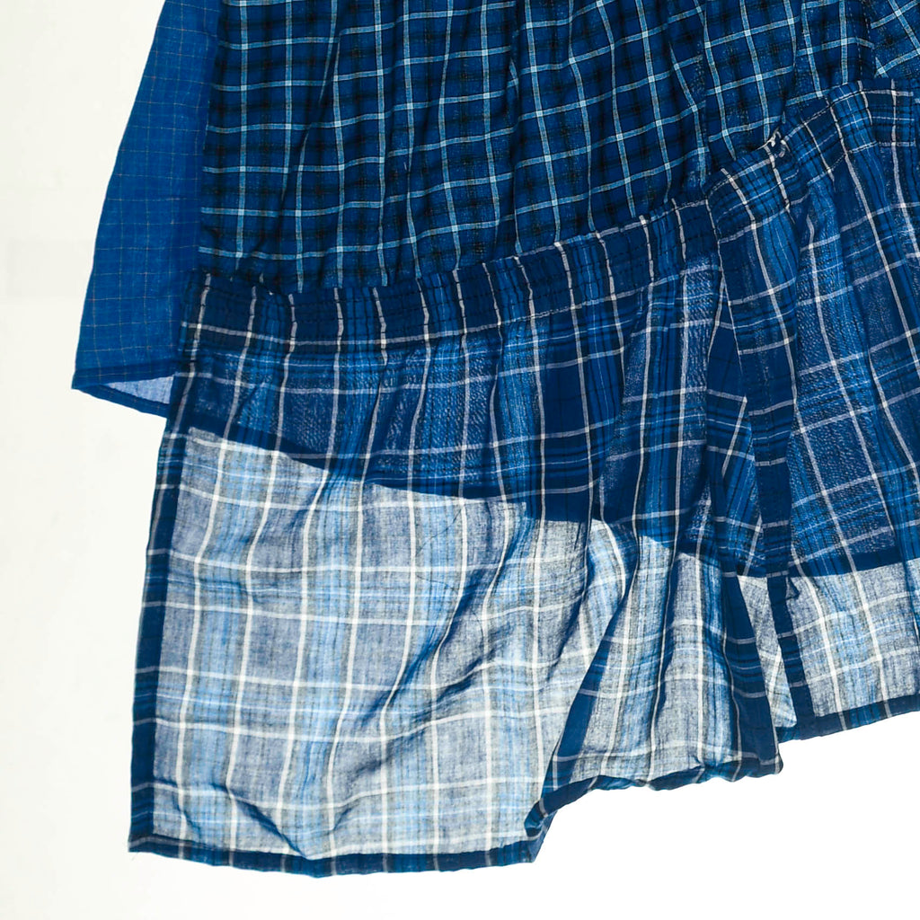 Midnight Blues Boxer Skirt Midi