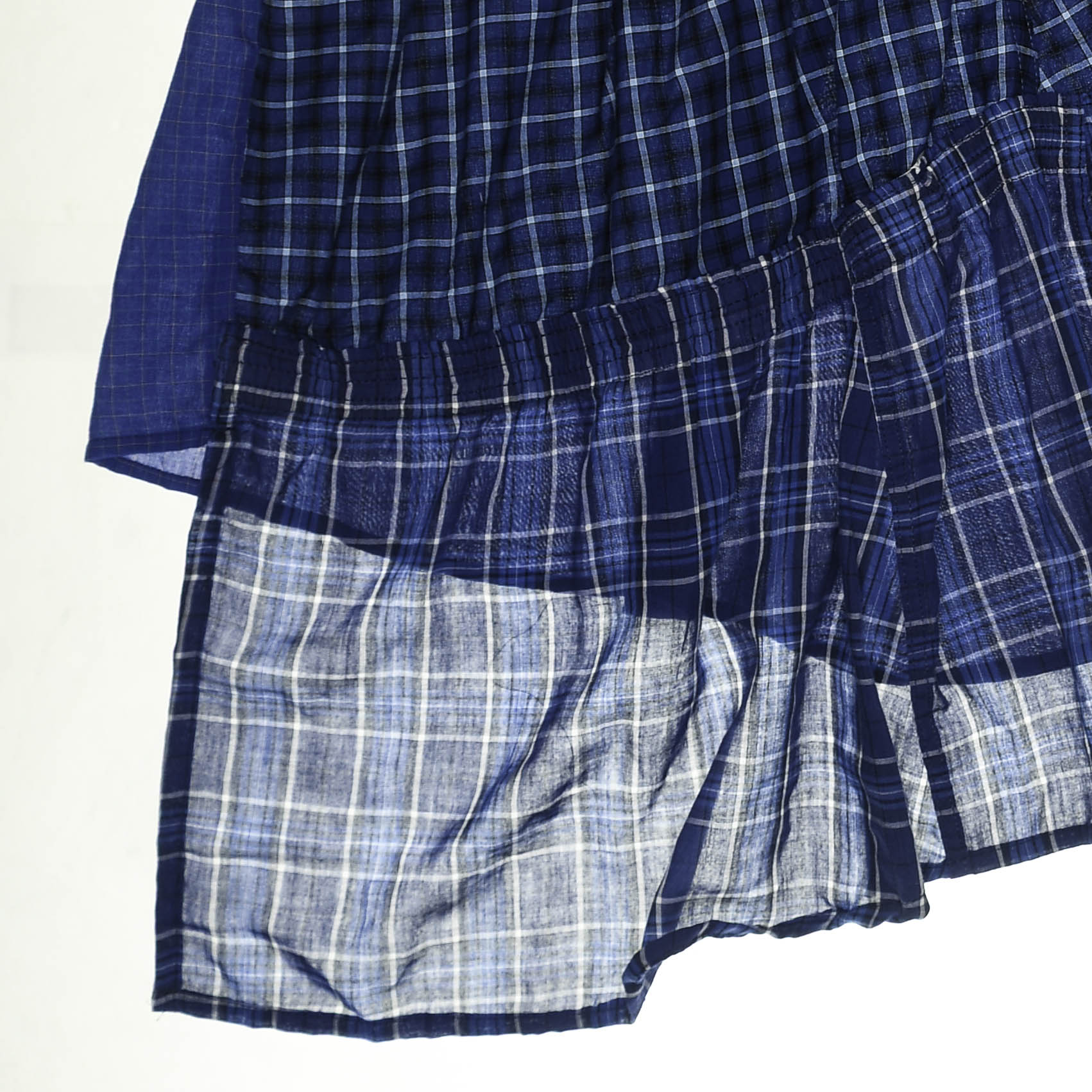 Midnight Blues Boxer Skirt Midi