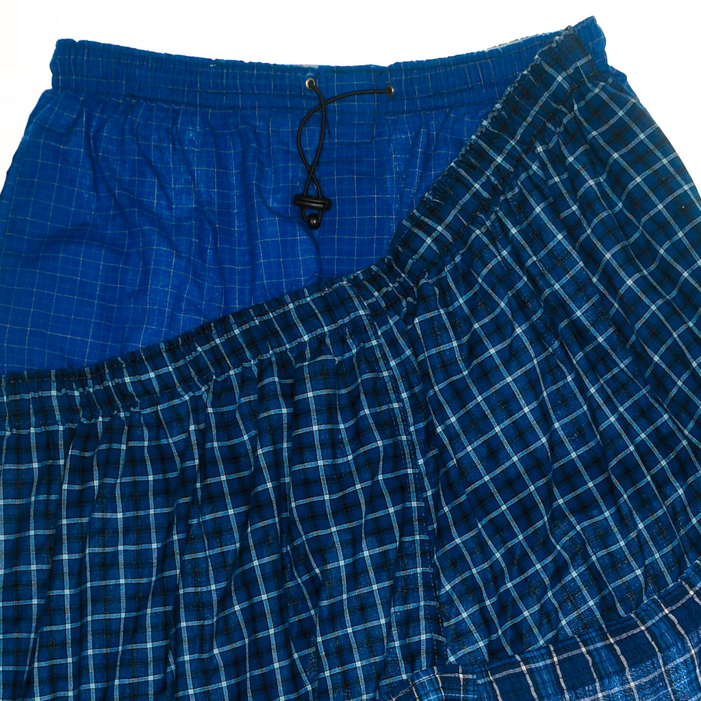 Midnight Blues Boxer Skirt Midi