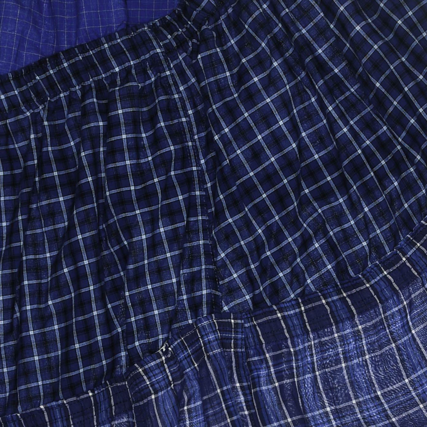 Midnight Blues Boxer Skirt Midi