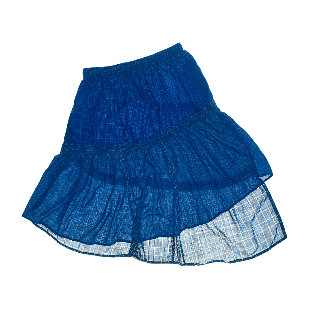 Midnight Blues Boxer Skirt Midi