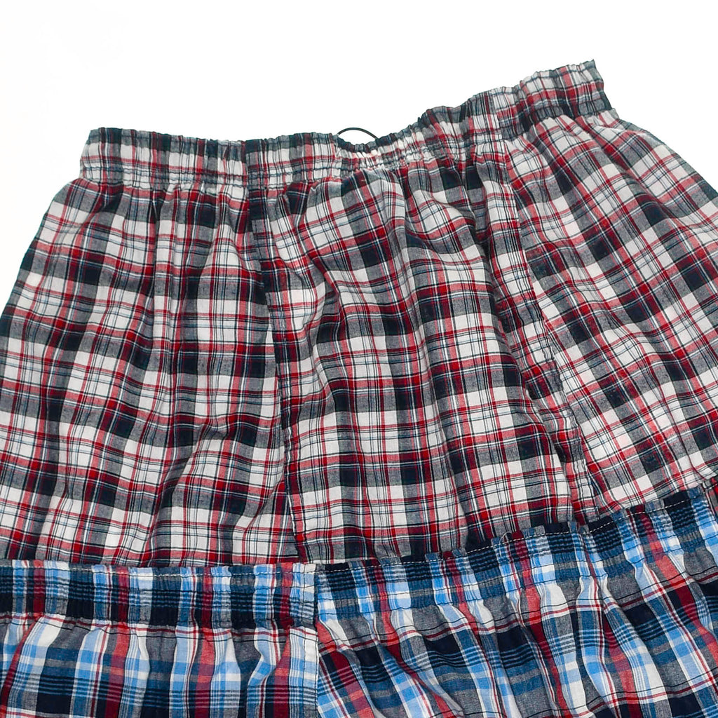 Americana Tiered Boxer Skirt Midi