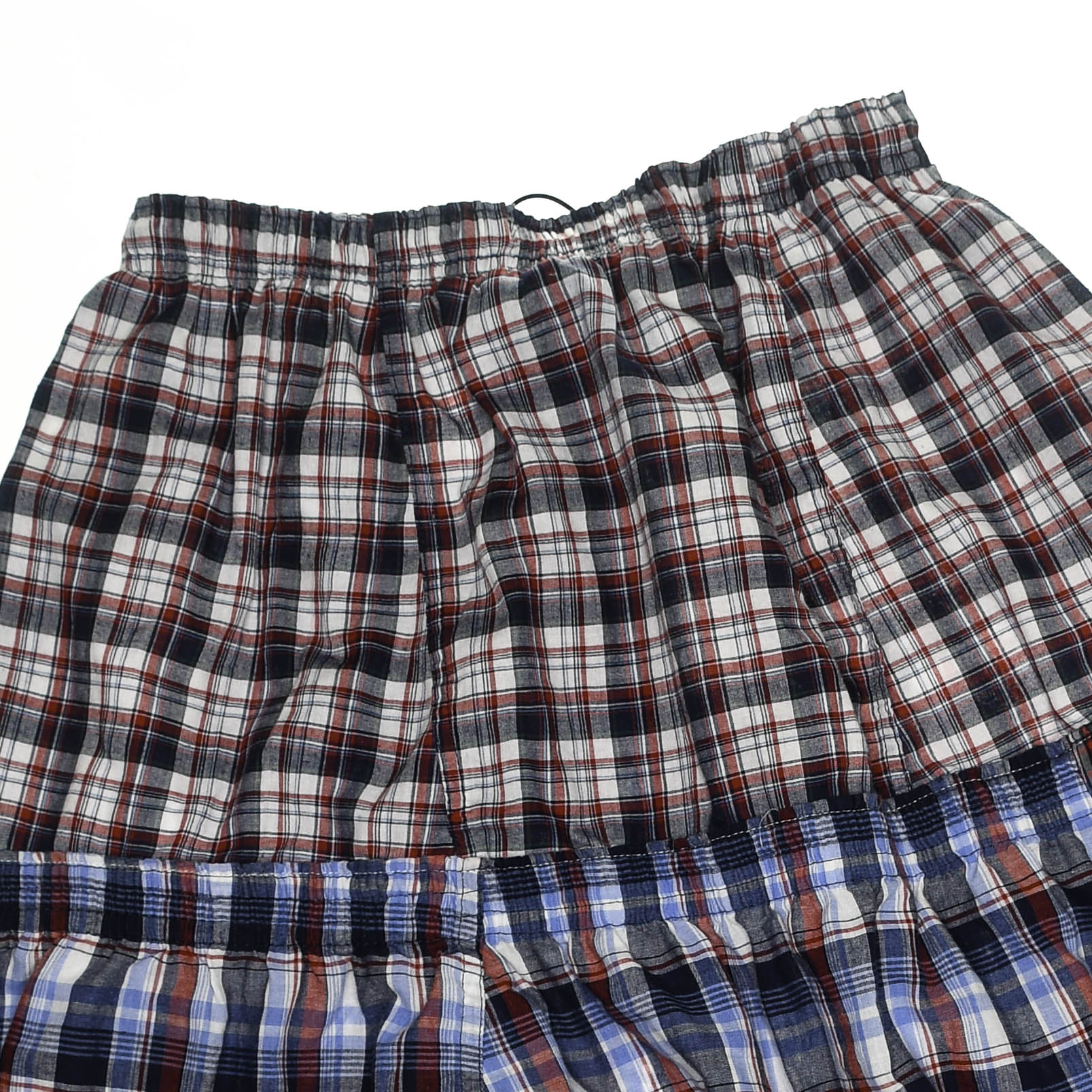 Americana Tiered Boxer Skirt Midi