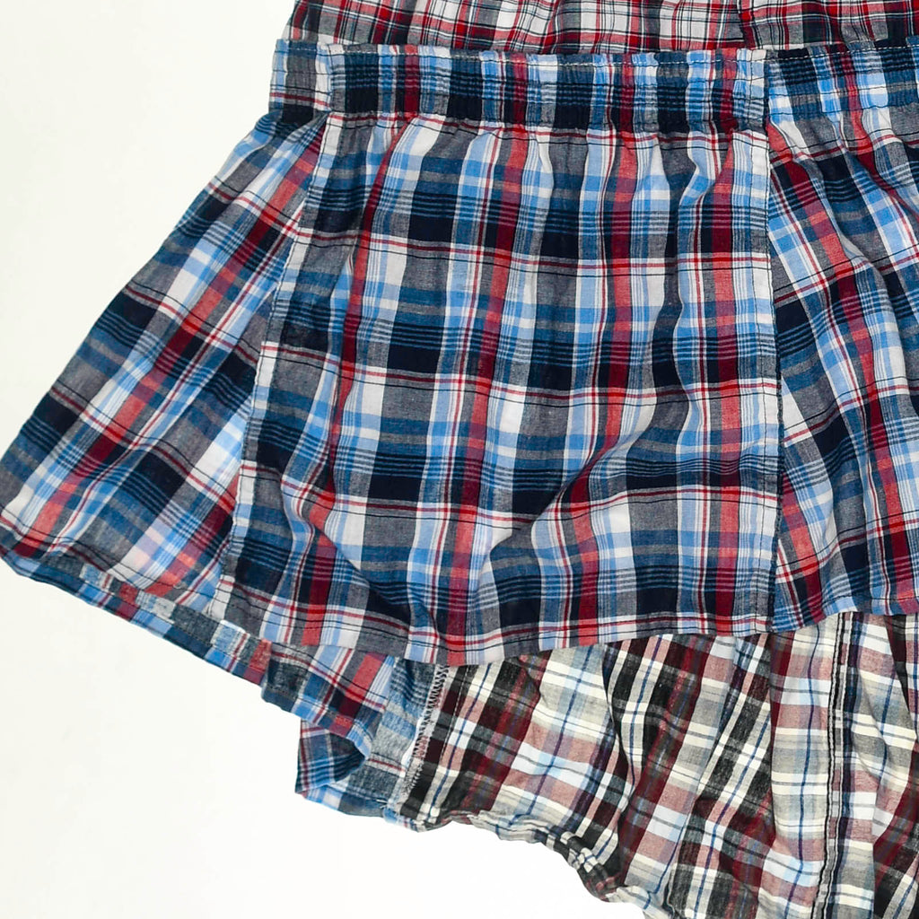Americana Tiered Boxer Skirt Midi