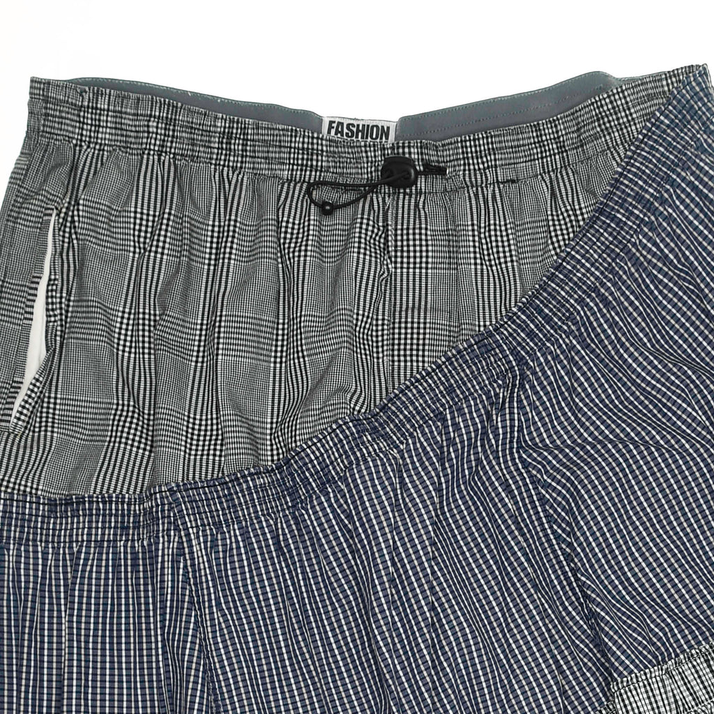 Gray Boxer Skirt Mid Length