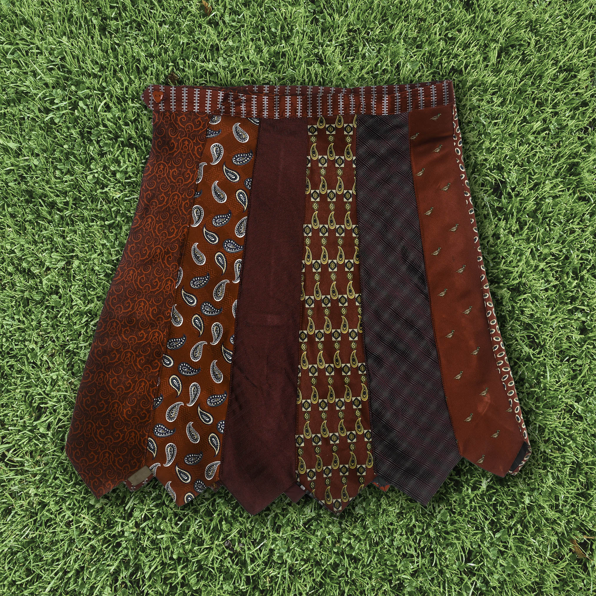Red Tie Skirt