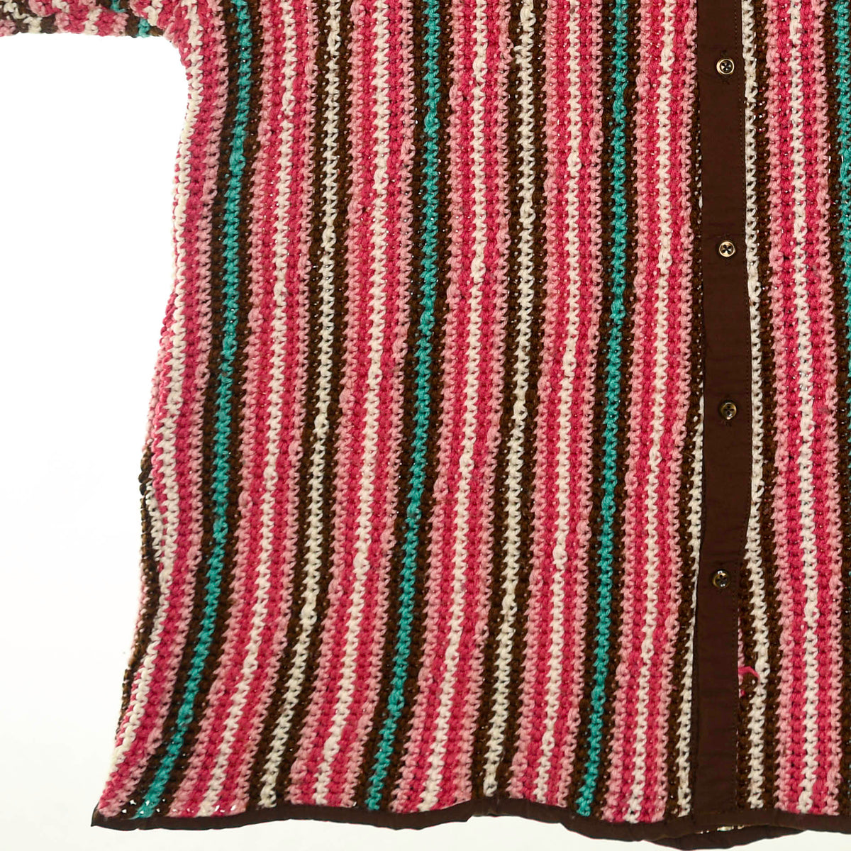 Retro Crochet Collared Blouse