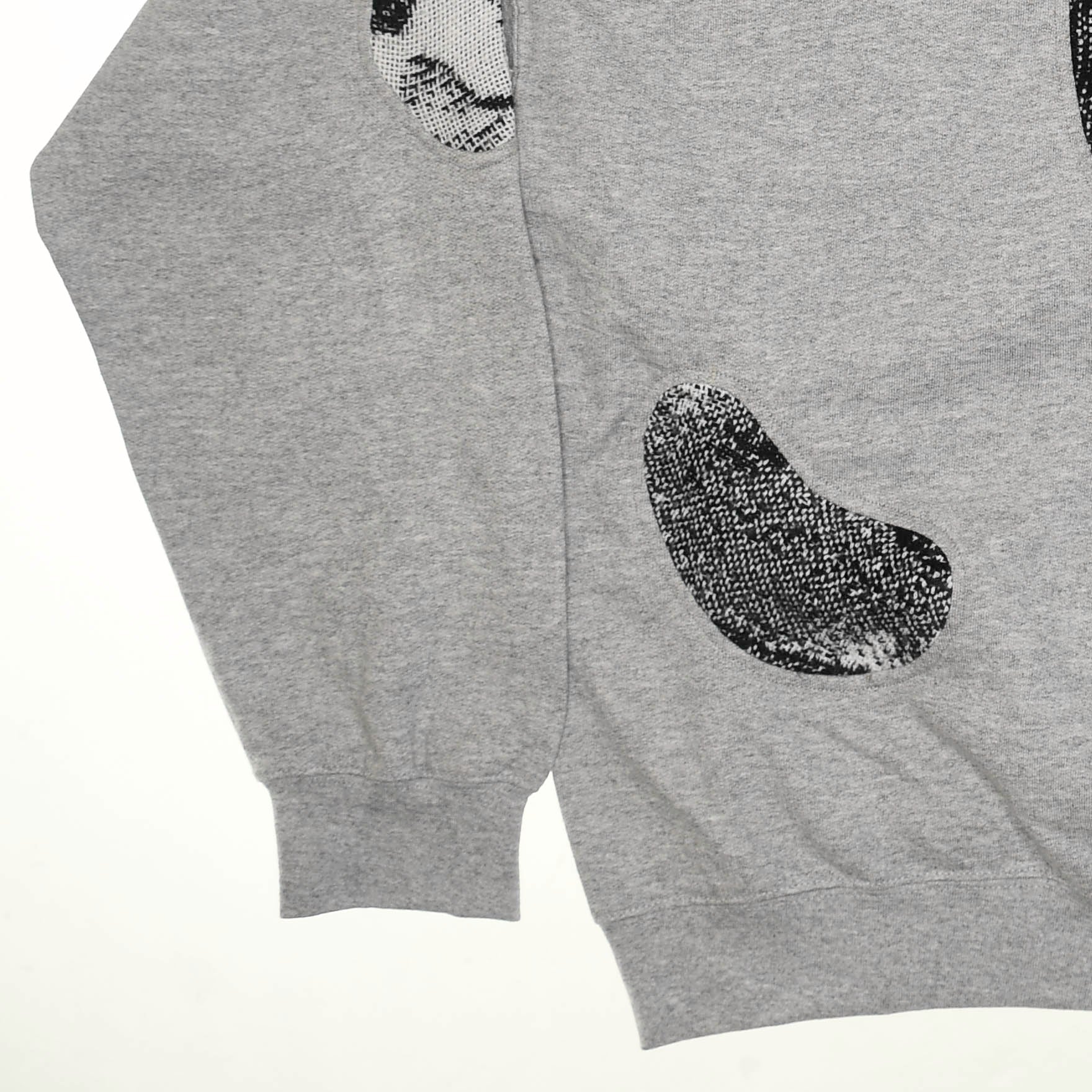 Black & White Cat Amoeba Tapestry Pullover