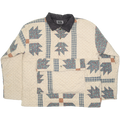 French Blue Trailblazer Quilt Pullover