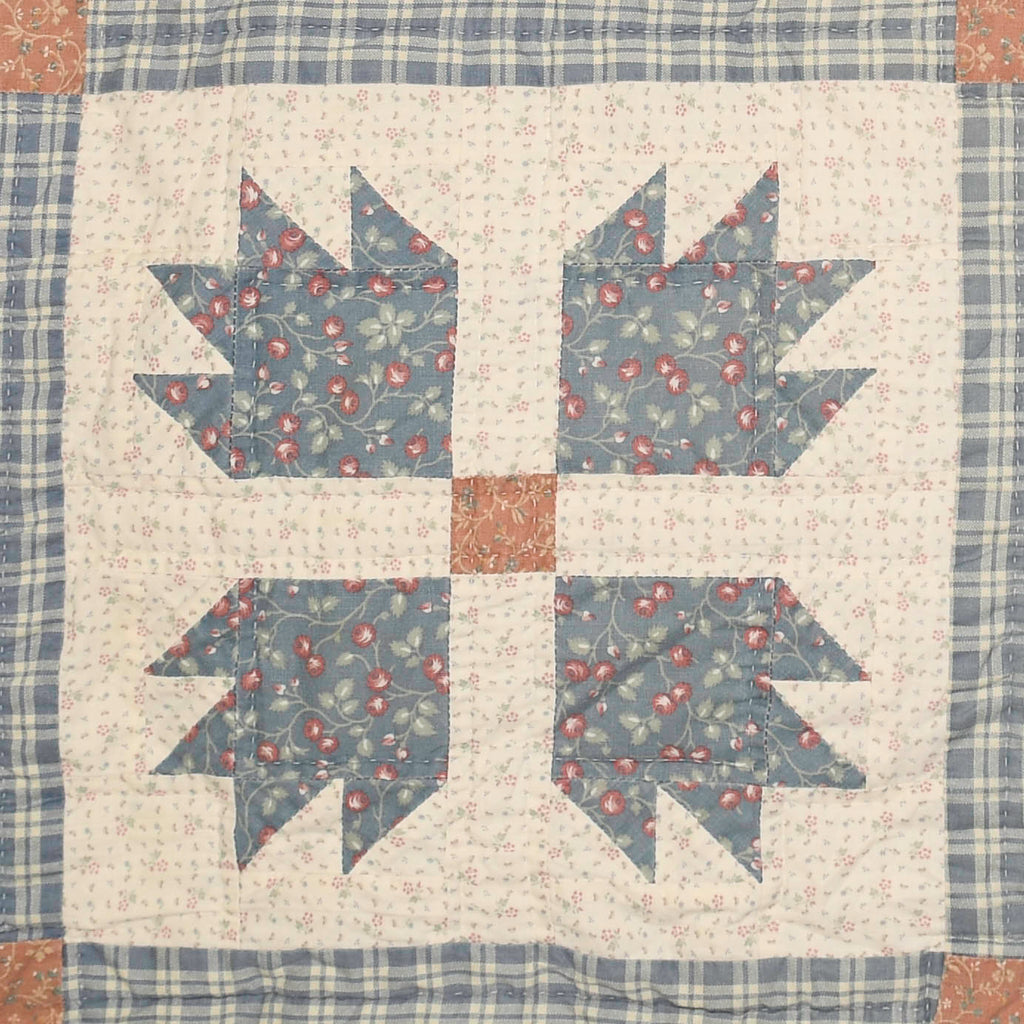 French Blue Trailblazer Quilt Pullover