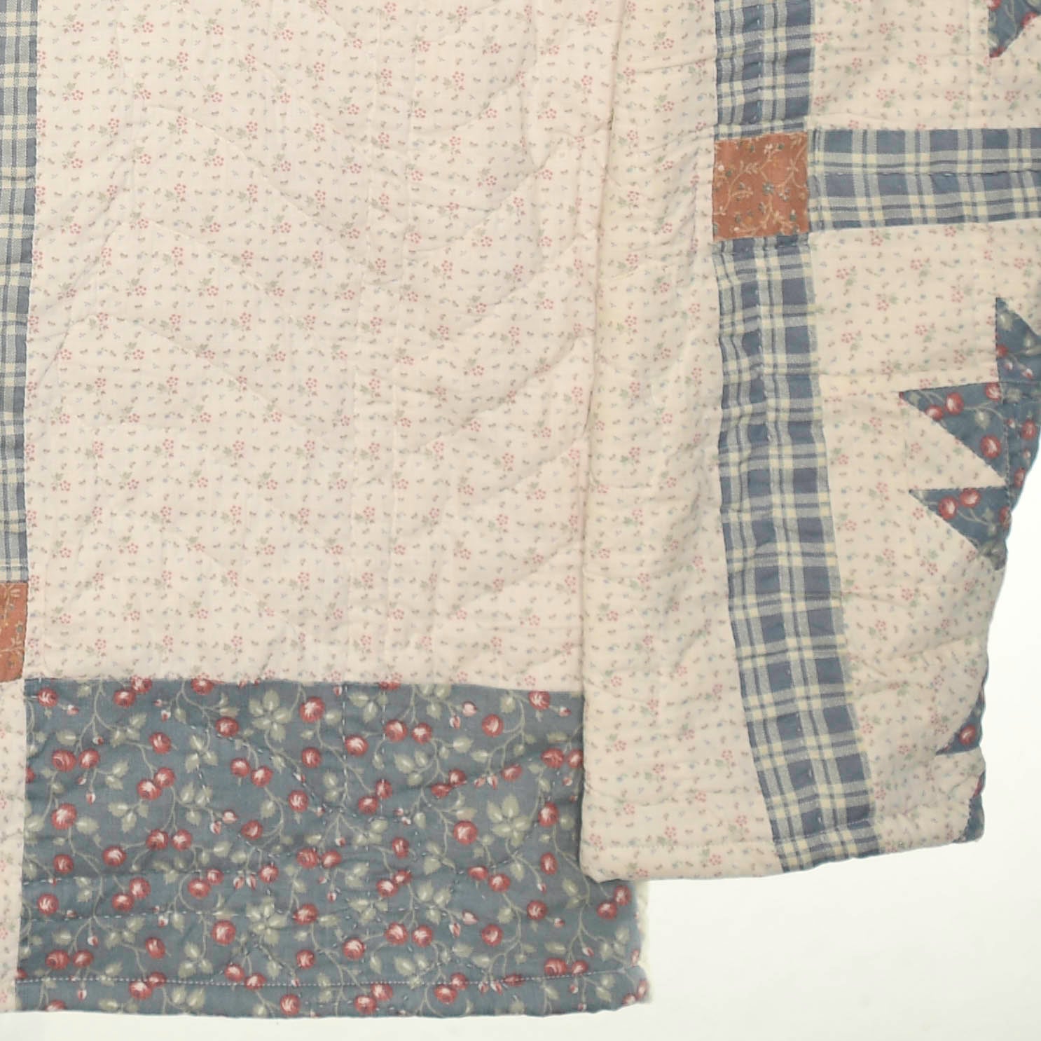 French Blue Trailblazer Quilt Pullover