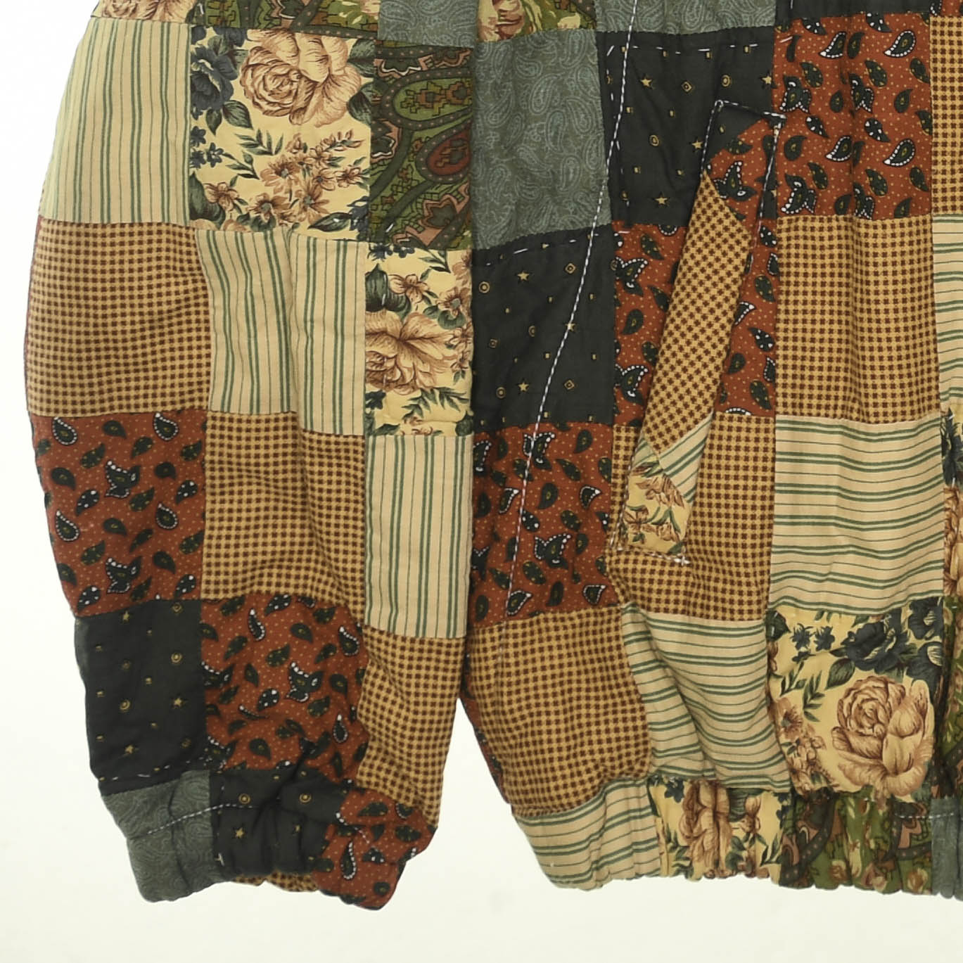 Patchwork Quilt Bomber Jacket