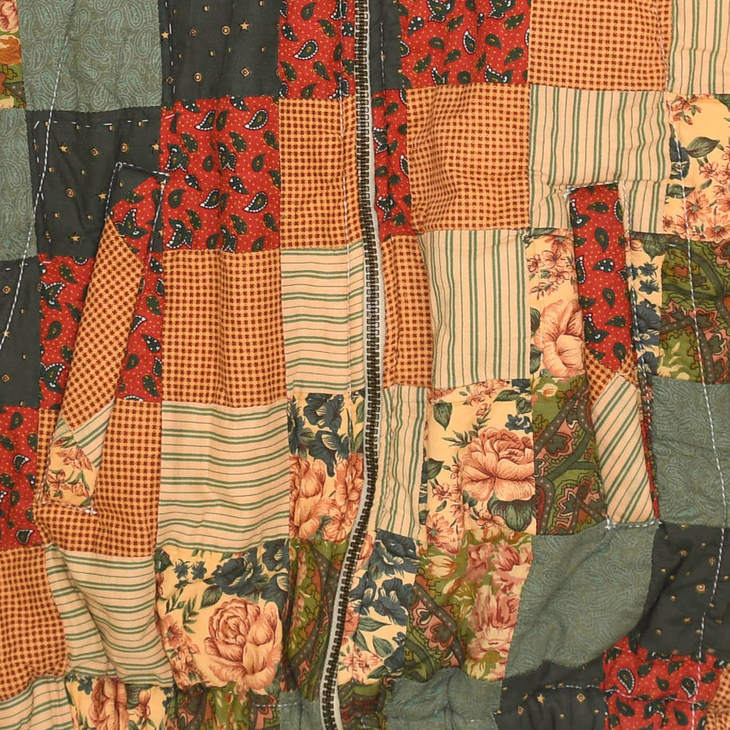 Patchwork Quilt Bomber Jacket