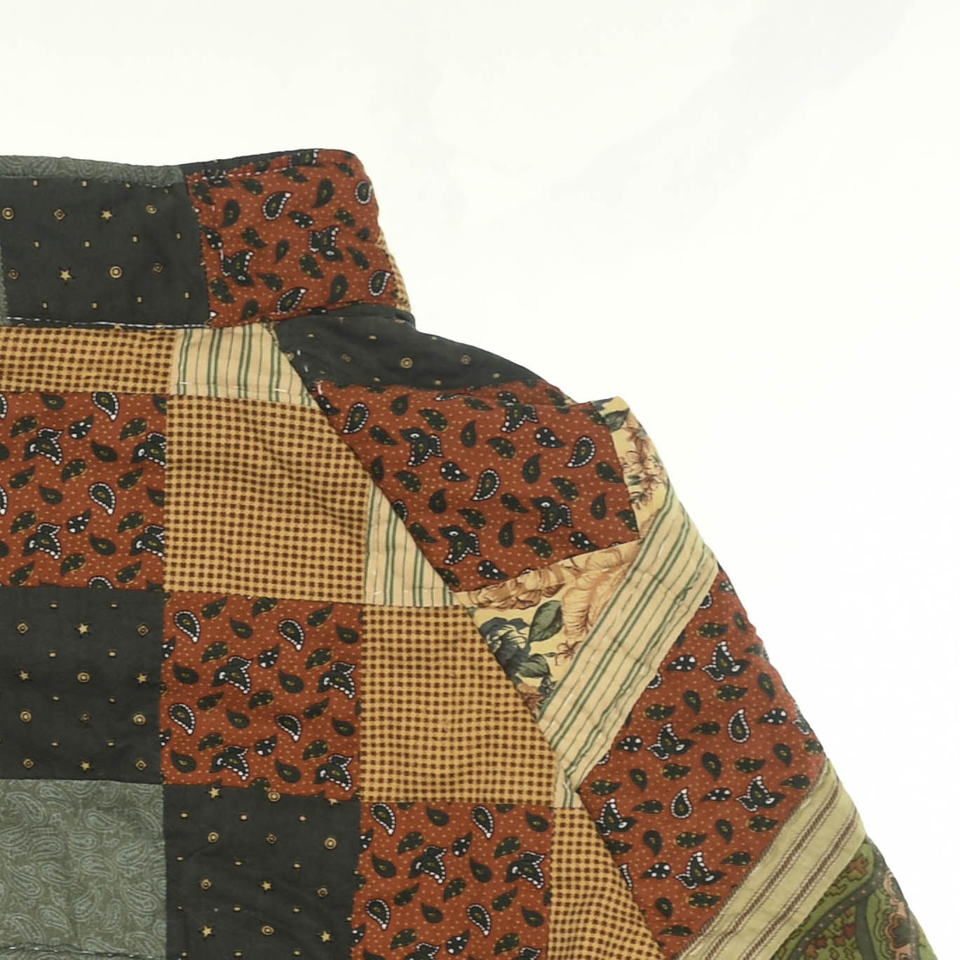 Patchwork Quilt Bomber Jacket