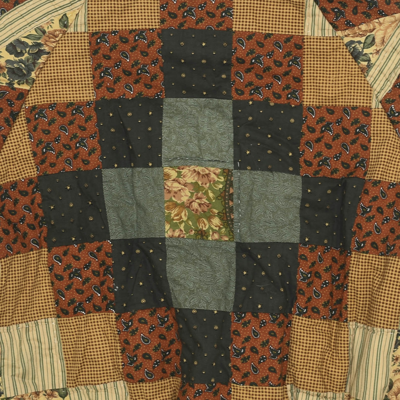 Patchwork Quilt Bomber Jacket