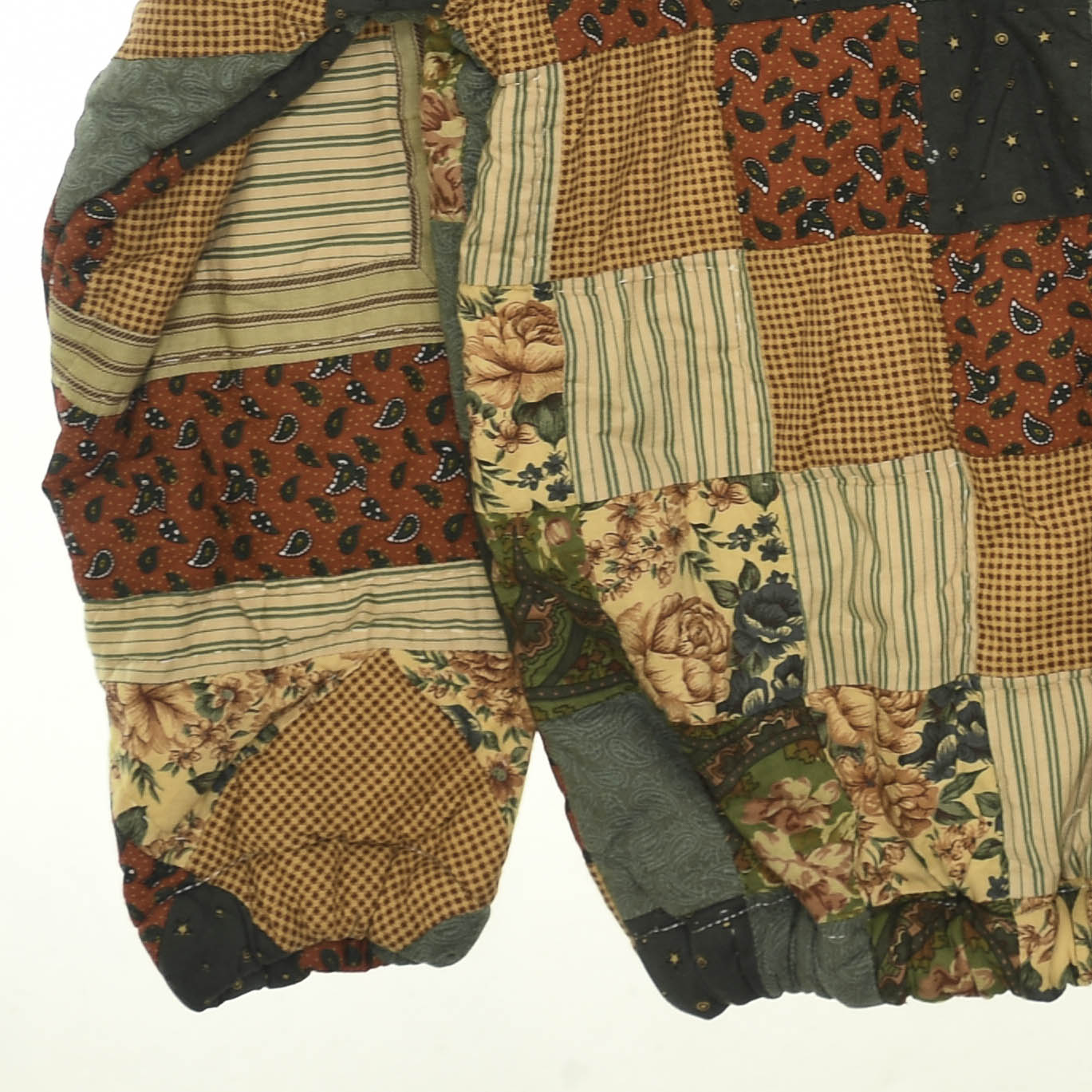 Patchwork Quilt Bomber Jacket