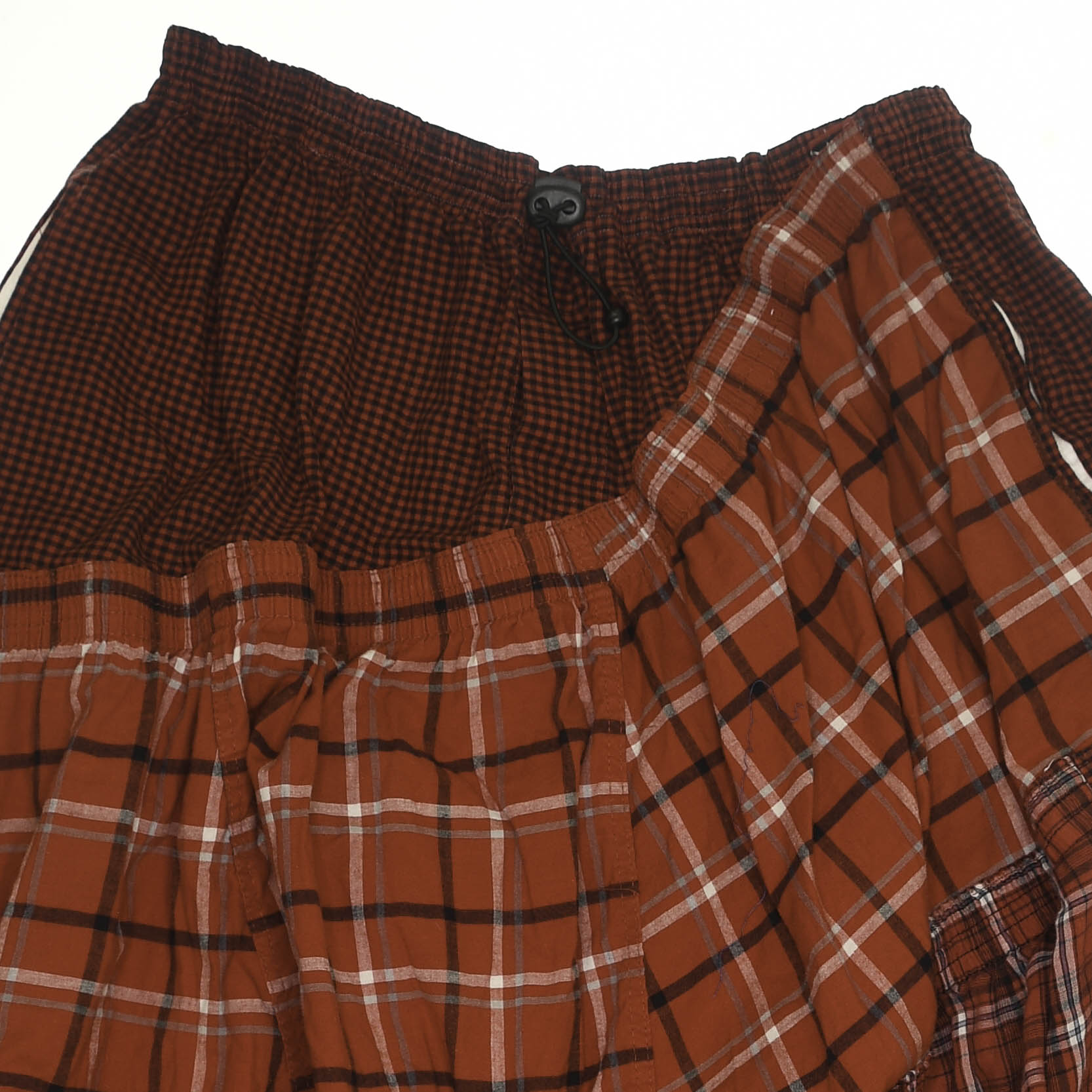 Bright Reds Asymmetric Boxer Skirt