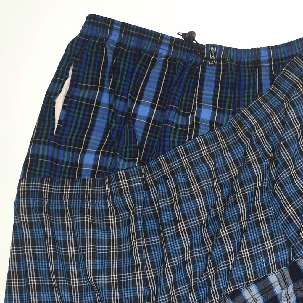 Mixed Navy Boxer Skirt Maxi