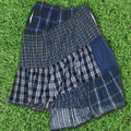 Mixed Navy Boxer Skirt Maxi