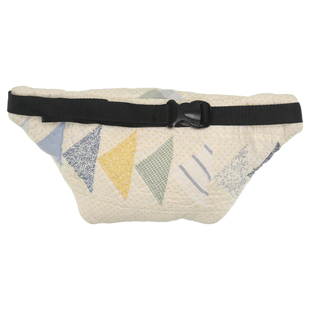 Patchwork Quilt Waist Bag | Triangle Patchwork