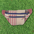 Patchwork Quilt Waist Bag | Americana Plaid