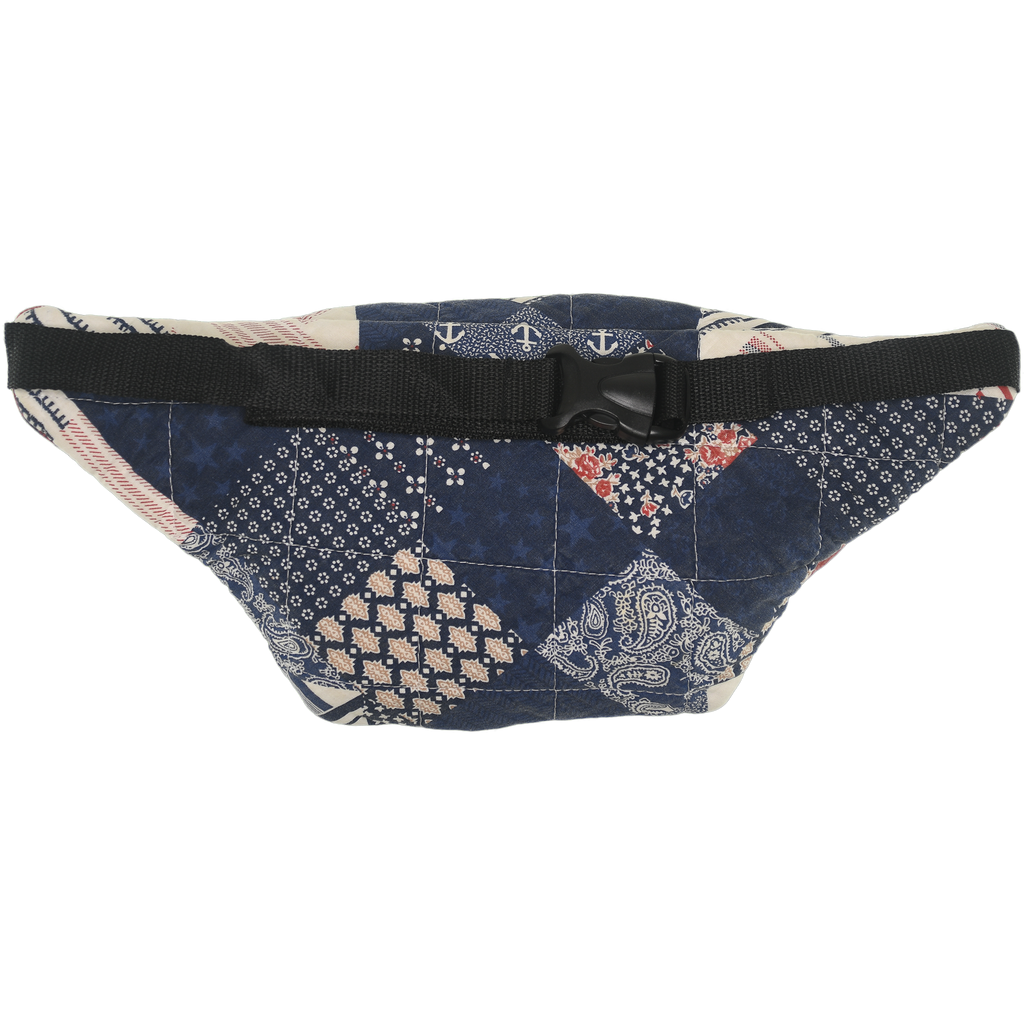 Patchwork Quilt Waist Bag | Washed Americana Patchwork