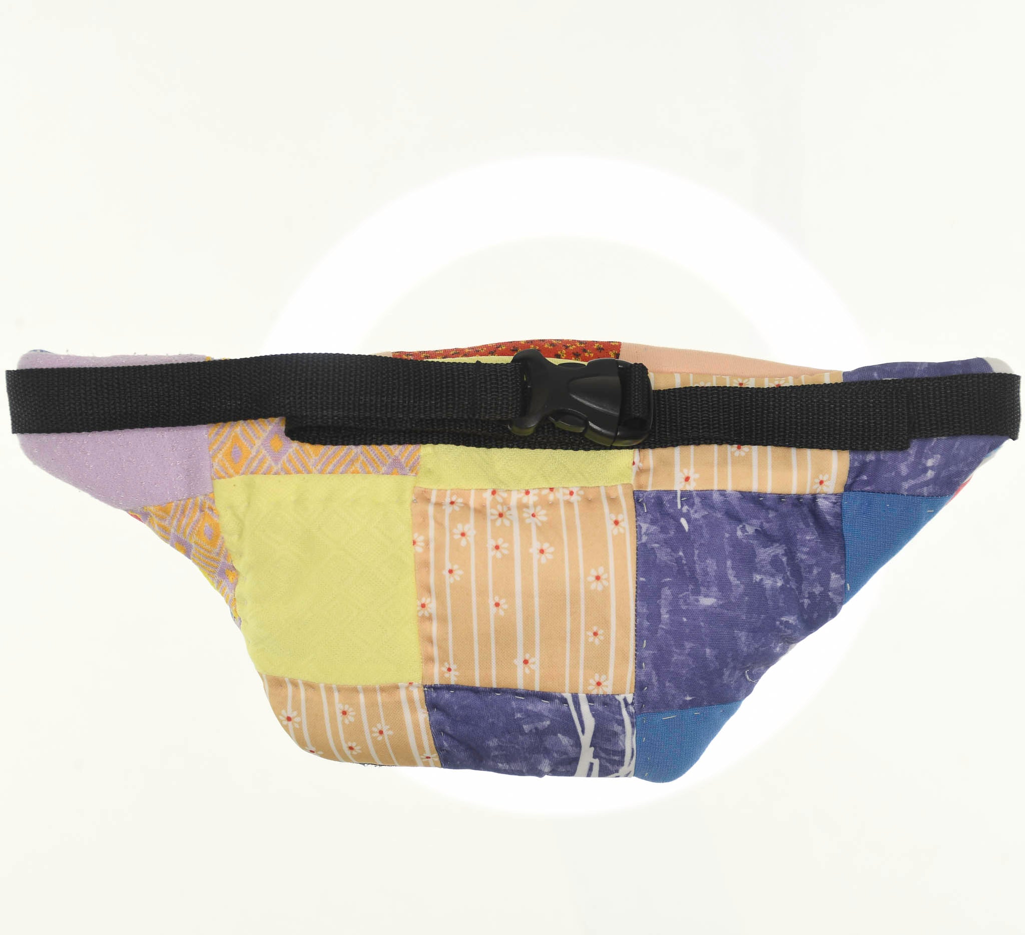 Patchwork Quilt Waist Bag | Summer Colorblock