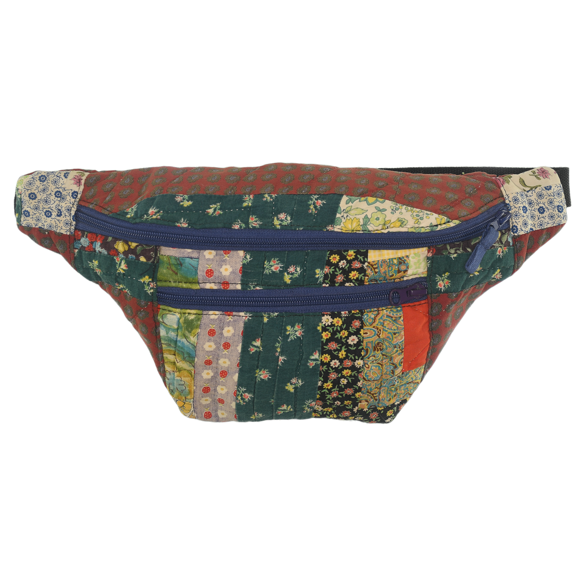 Patchwork Quilt Waist Bag | Calico Print