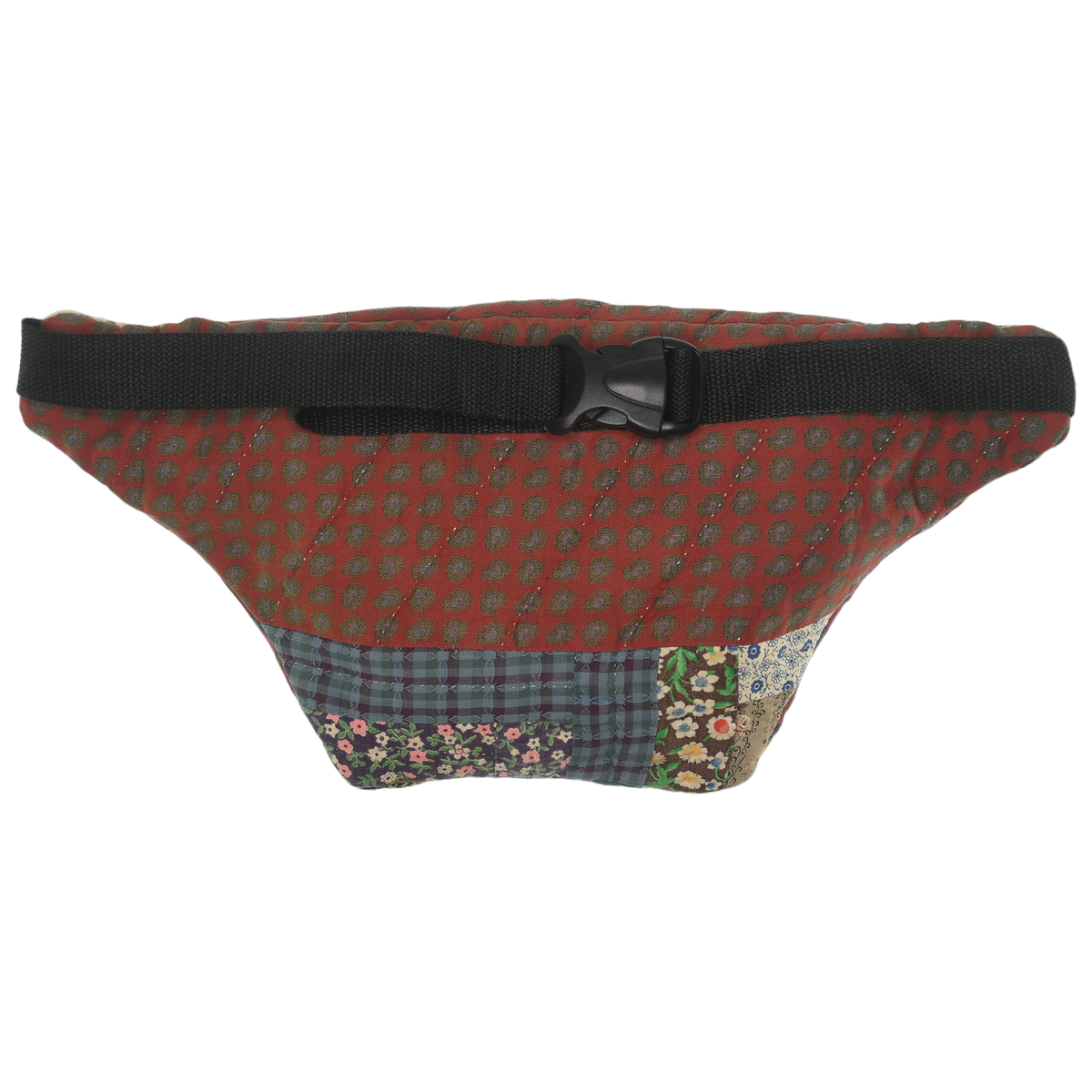 Patchwork Quilt Waist Bag | Calico Print