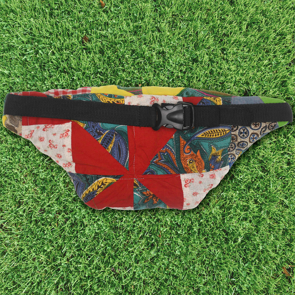 Patchwork Quilt Waist Bag | Paisley Patchwork