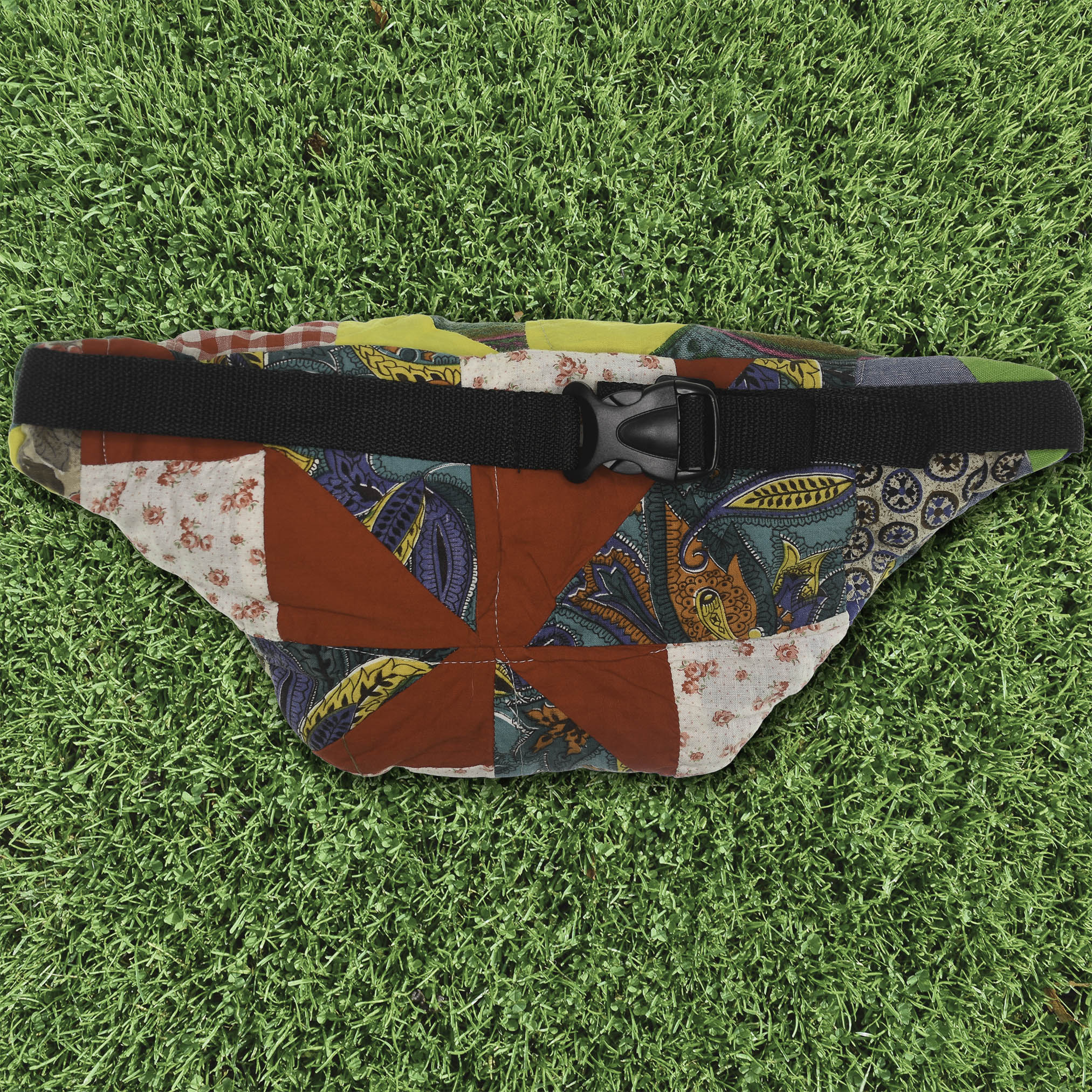 Patchwork Quilt Waist Bag | Paisley Patchwork