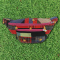 Patchwork Quilt Waist Bag | Plaid Patchwork