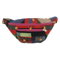 Patchwork Quilt Waist Bag | Plaid Patchwork