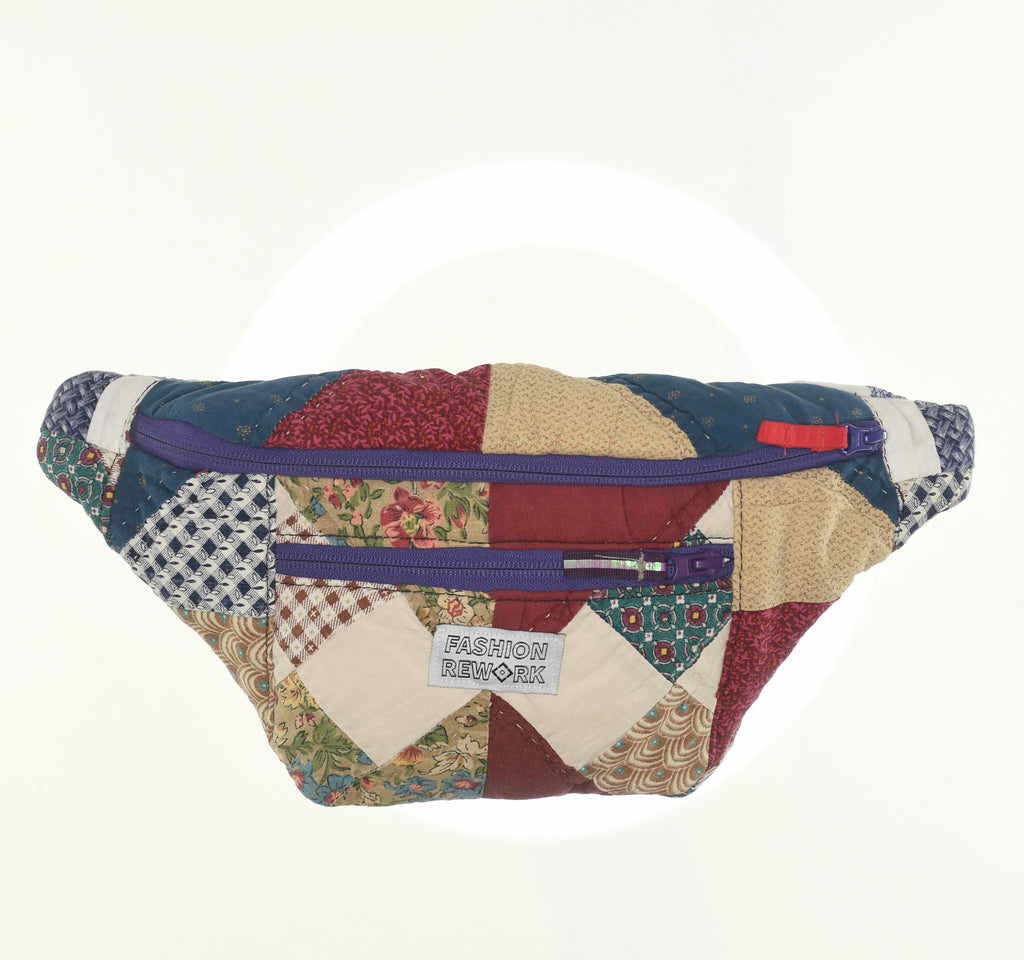 Patchwork Quilt Waist Bag | Americana Patchwork