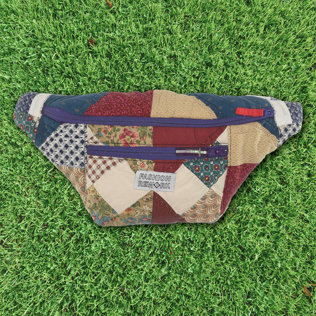 Patchwork Quilt Waist Bag | Americana Patchwork