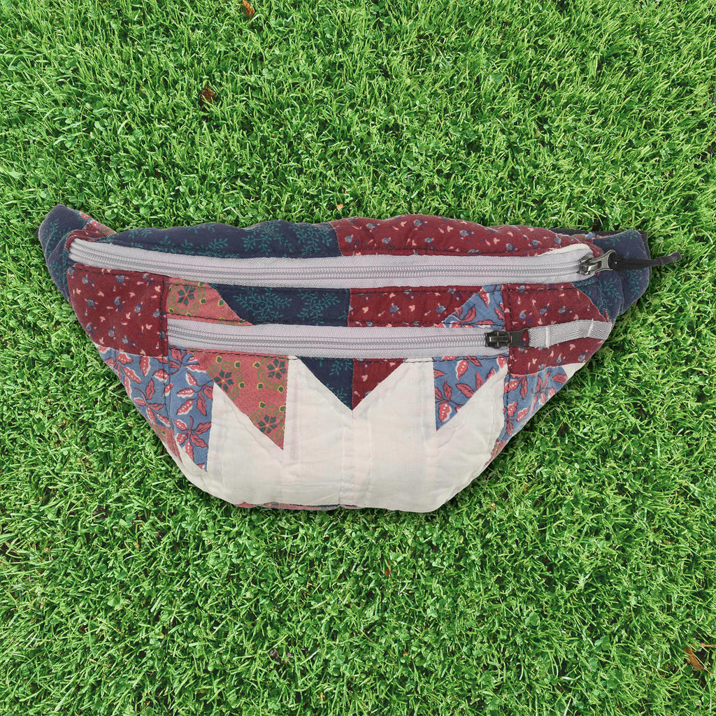 Patchwork Quilt Waist Bag | Americana