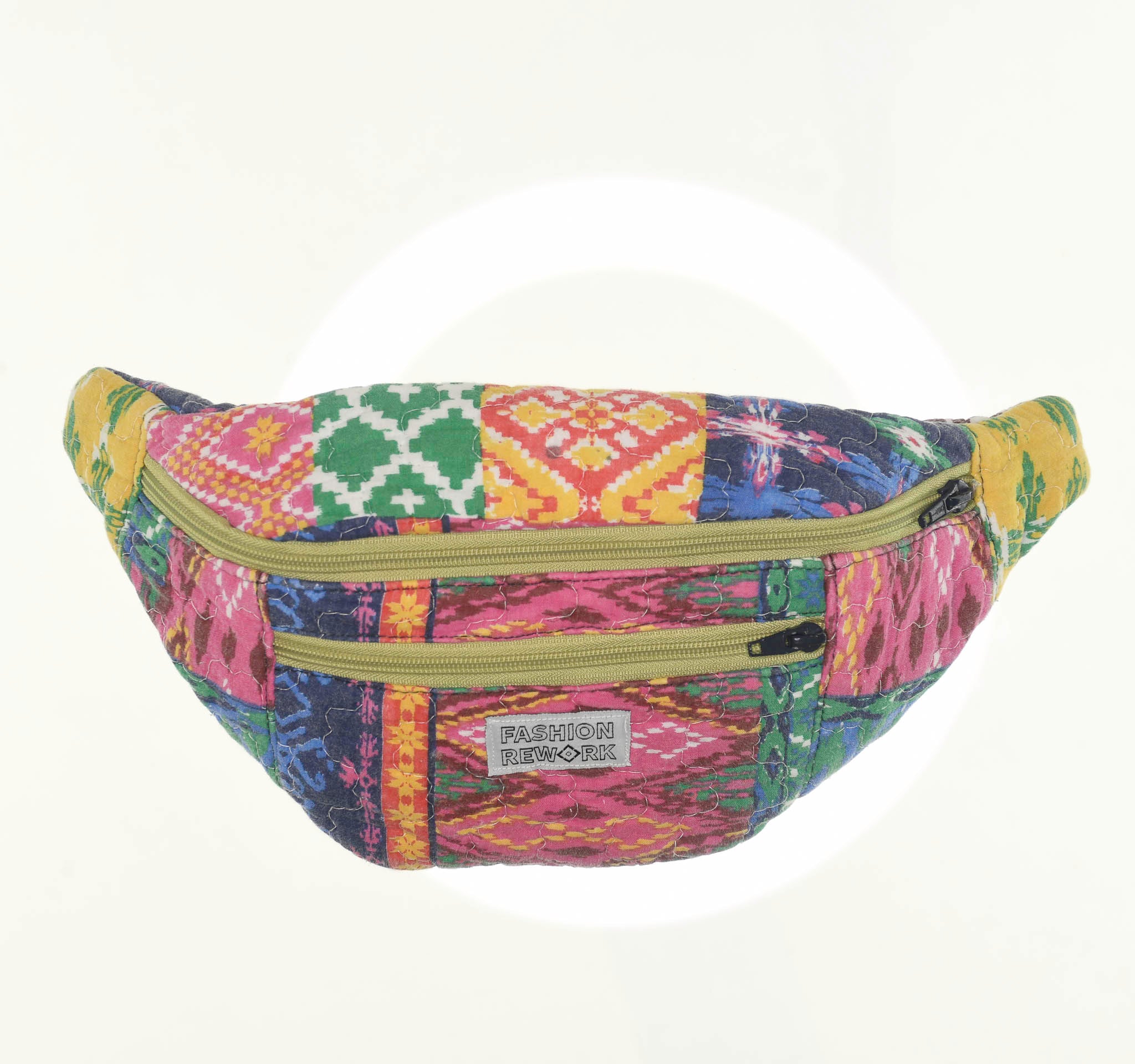 Patchwork Quilt Waist Bag | Southwest Pattern