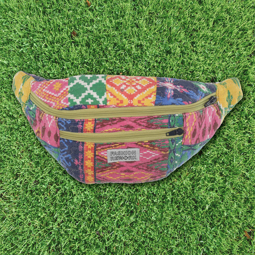 Patchwork Quilt Waist Bag | Southwest Pattern