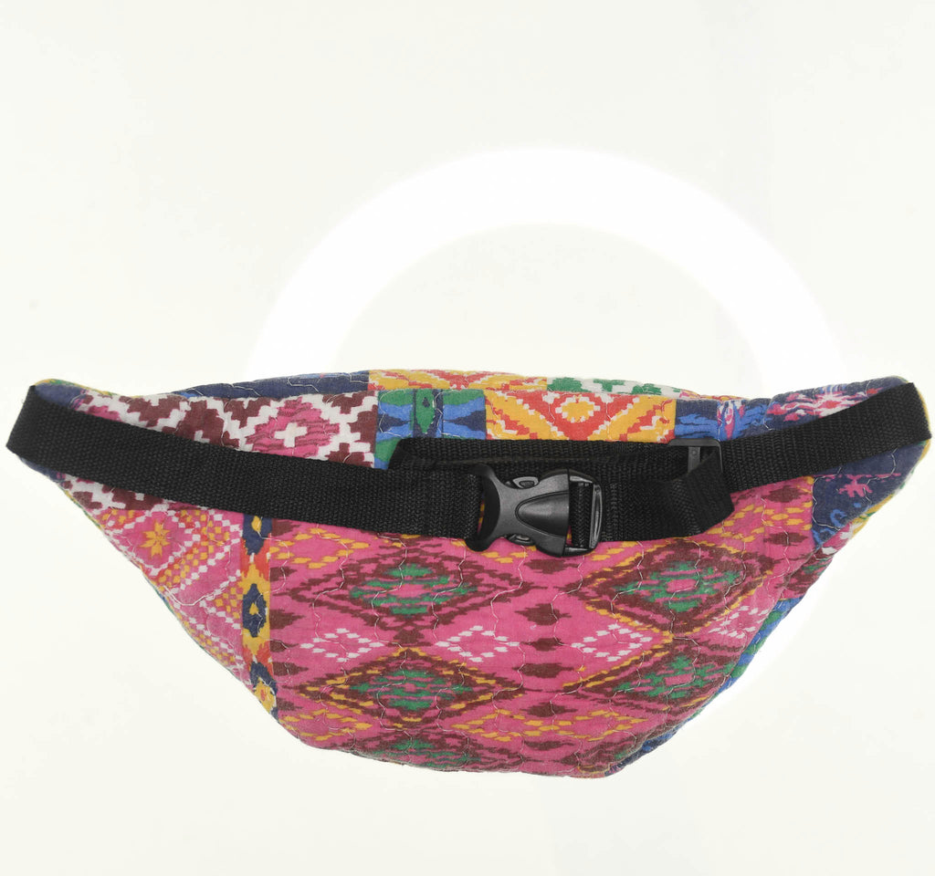 Patchwork Quilt Waist Bag | Southwest Pattern