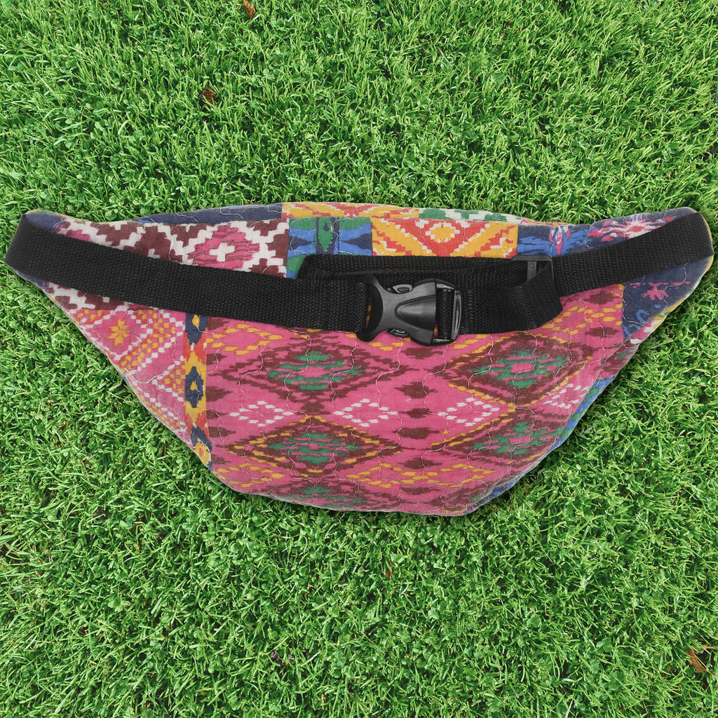 Patchwork Quilt Waist Bag | Southwest Pattern