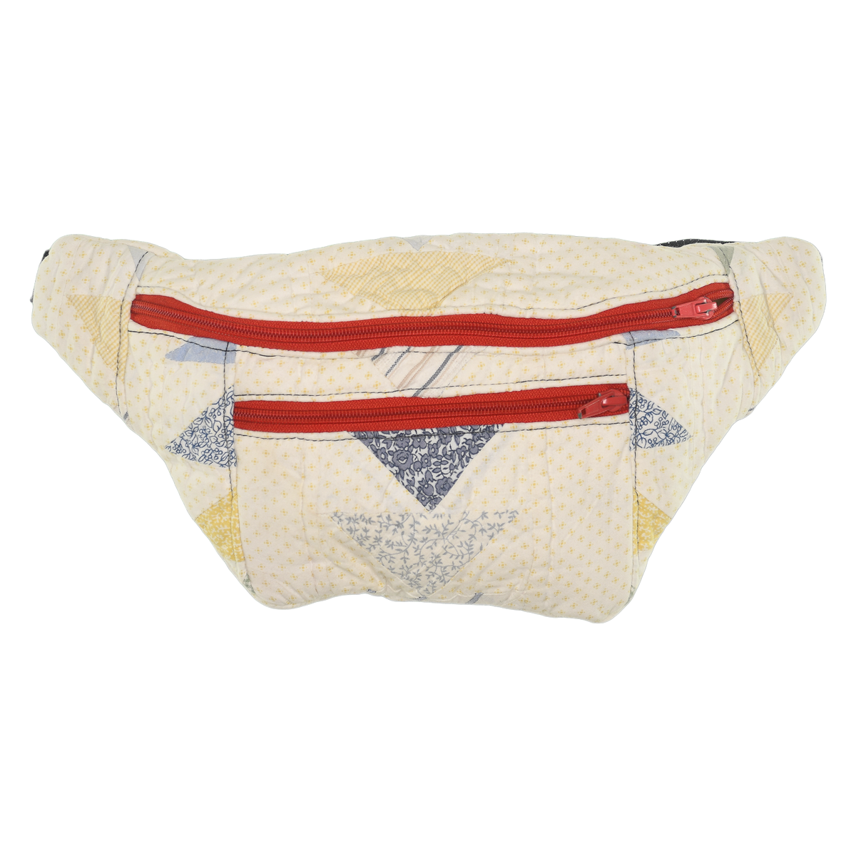 Patchwork Quilt Waist Bag | Triangle Patchwork