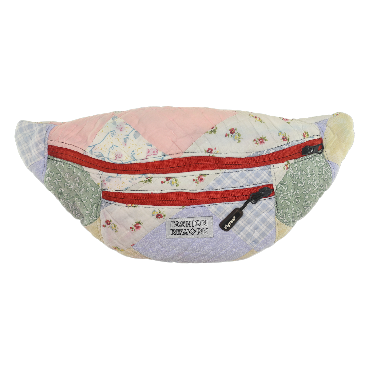 Patchwork Quilt Waist Bag | Pastel Patchwork